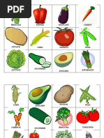 Broccoli Pepper Eggplant Carrot