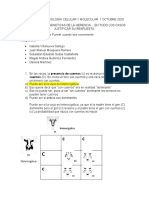 Cuestionario Biología Celular y Molecular