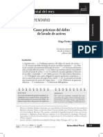 Apaza Mamani Hugo Favián - Casos Prácticos Del Delito de Lavado de Activos #73 - 2020 Actualidad Penal