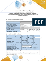 Guía de actividades y Rúbrica de evaluación-Fase 2_Metodologías para desarrollar acciones psicosociales (1).docx