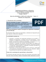 Guia de actividades y rúbrica de evaluación - Unidad 2 - Tarea 2 - Métodos de Integración (1).pdf