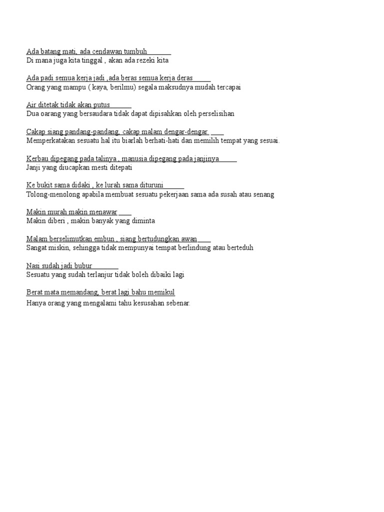 Peribahasa 4 Pdf