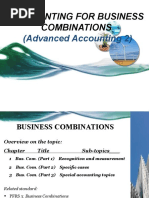 Chapter 1 Business Combinations - Part 1