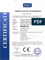 Led Panel Light-Certificate