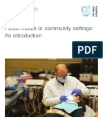 Public Health in Community Settings: An Introduction