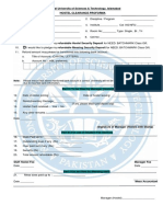 Hostel Clearance Form PDF
