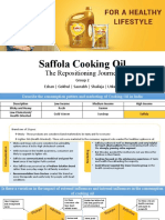 Saffola Cooking Oil: The Repositioning Journey