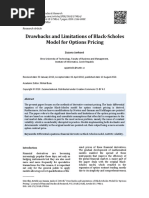 2018 Drawbacks and Limitations of Black-Scholes Model For Options Pricing (Jankova) Journal of Financial Studies & Research 20118