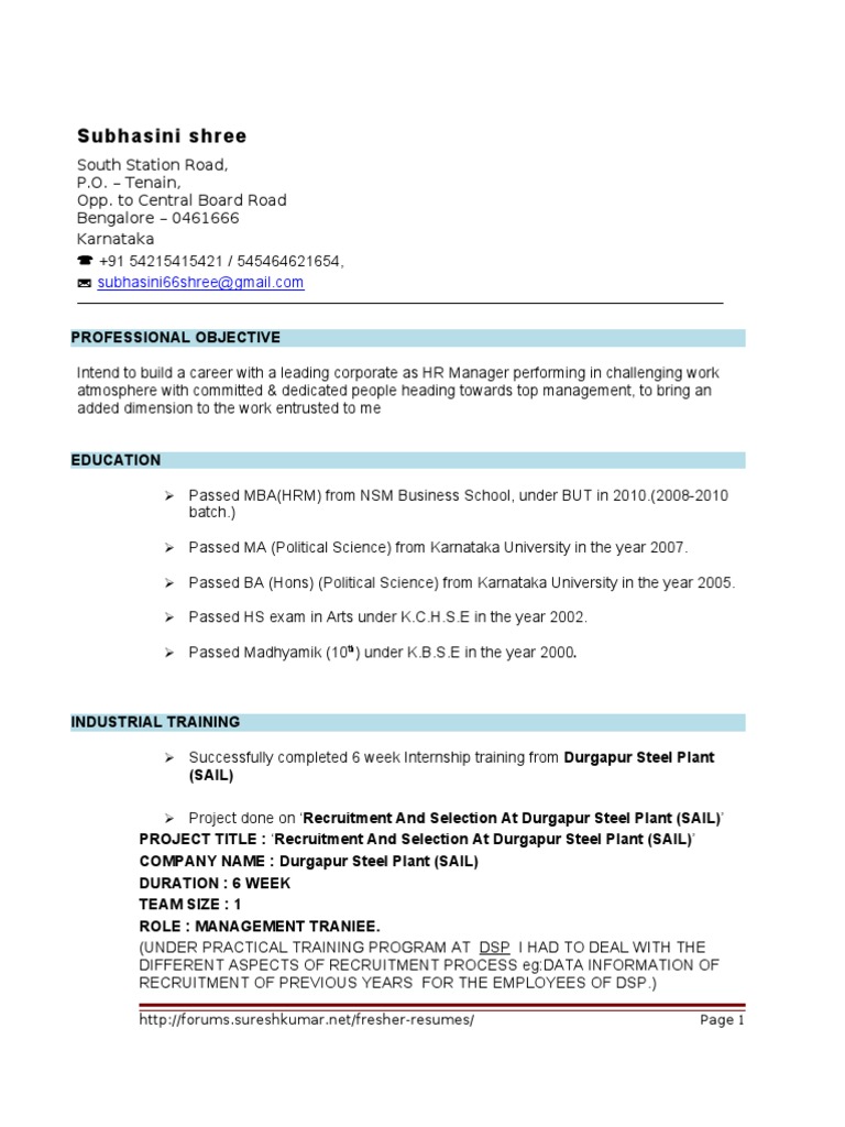 hei-50-lister-over-resume-format-for-freshers-for-bank-job-personal