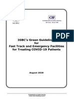 IGBC Green Guidelines for Fast Track & Emergency COVID Facilities