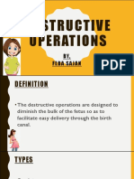 Destructive Operations. PDF