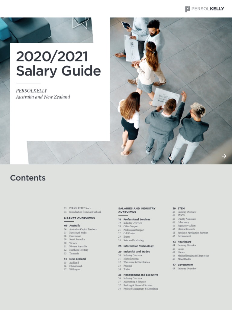 Kelly Services 2021 AU Salary Guide PDF | PDF | Recession | Economic Growth