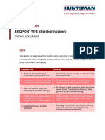 Eriopon WFE Afterclearing Agent: Technical Data Sheet