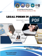 Legal Forms Module PDF