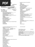 Distributed Computing Question Paper