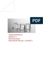 Termodinamica I - Modulo 1 - Miguel Jovane PDF