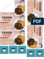 frozen steak