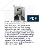 Antonio Luna Assassination and The Aftermath