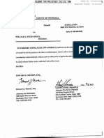 Gary Lavine Esq. Stipulation Discontinuing Action (Sept 9, 2020) Political Influence - See Affid. Russ Johnson For Gary Lavine Esq.