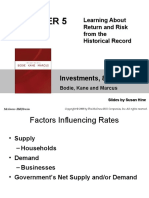 Investments, 8 Edition: Learning About Return and Risk From The Historical Record