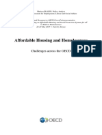 Affordable Housing and Homelessness: Challenges Across The OECD