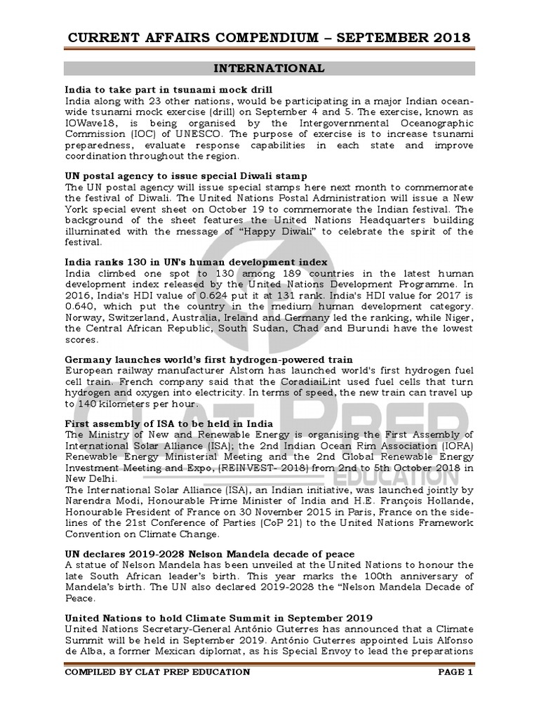 September 2018 Compendium | PDF | Supreme Court Of India | Sikhism