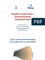 Relações interpessoais e desenvolvimento comportamental