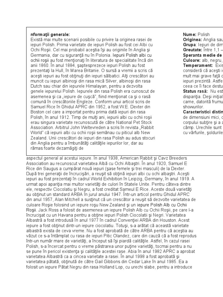 Iepuri | PDF