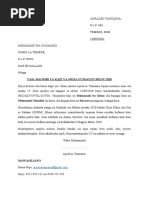 Barua Ya Mualiko Mgeni Rasmi | PDF