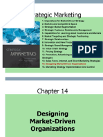 Strategic Marketing: 14. Designing Market-Driven Organizations