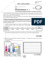 Devoir 1 Modele 5 Si 2 Bac SM B Semestre 1