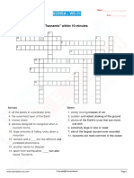 05DISA - WS 01: Solve The Crossword On "Tsunamis" Within 10 Minutes