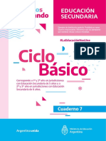 CUADERNILLO SEP 2do AÑO SECUNDARIA - Ciclo-Basico PDF