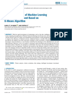 Efficiency Analysis of ML Intelligent Investiment Based On K-Means Algorithm