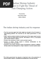 The Indian Shrimp Industry Organizes To Fight The