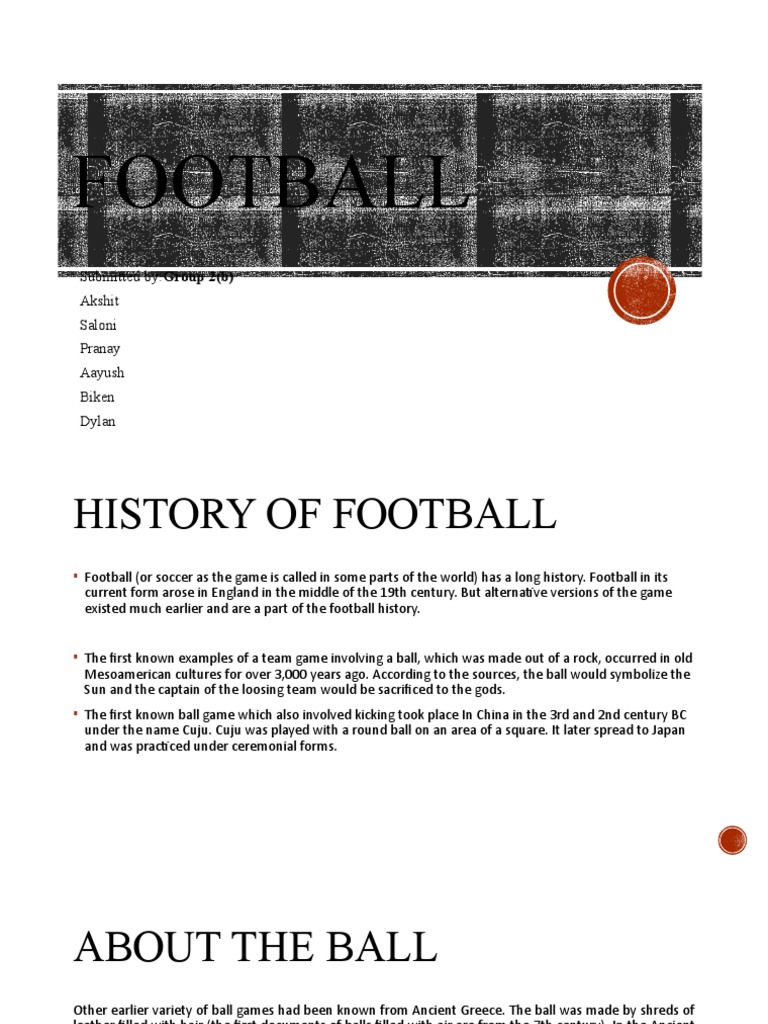 History and Evolution of Football | PDF | Association Football | Sports
