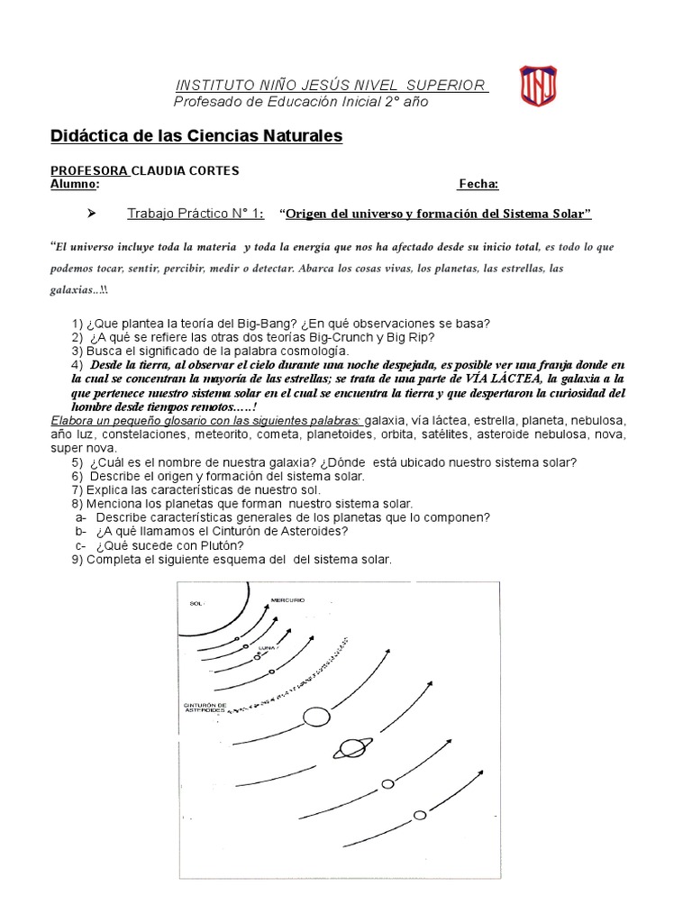 El Espacio Exterior PDF