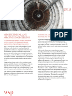 Tunnels: Geotechnical and Ground Engineering