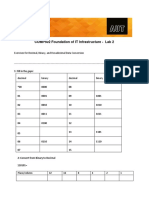 Lab Two Exercises