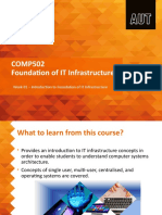 Week 01 - Introduction To Foundation of IT Infrastructure