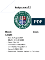 ECA Assignment No.5 by Waqas Salman