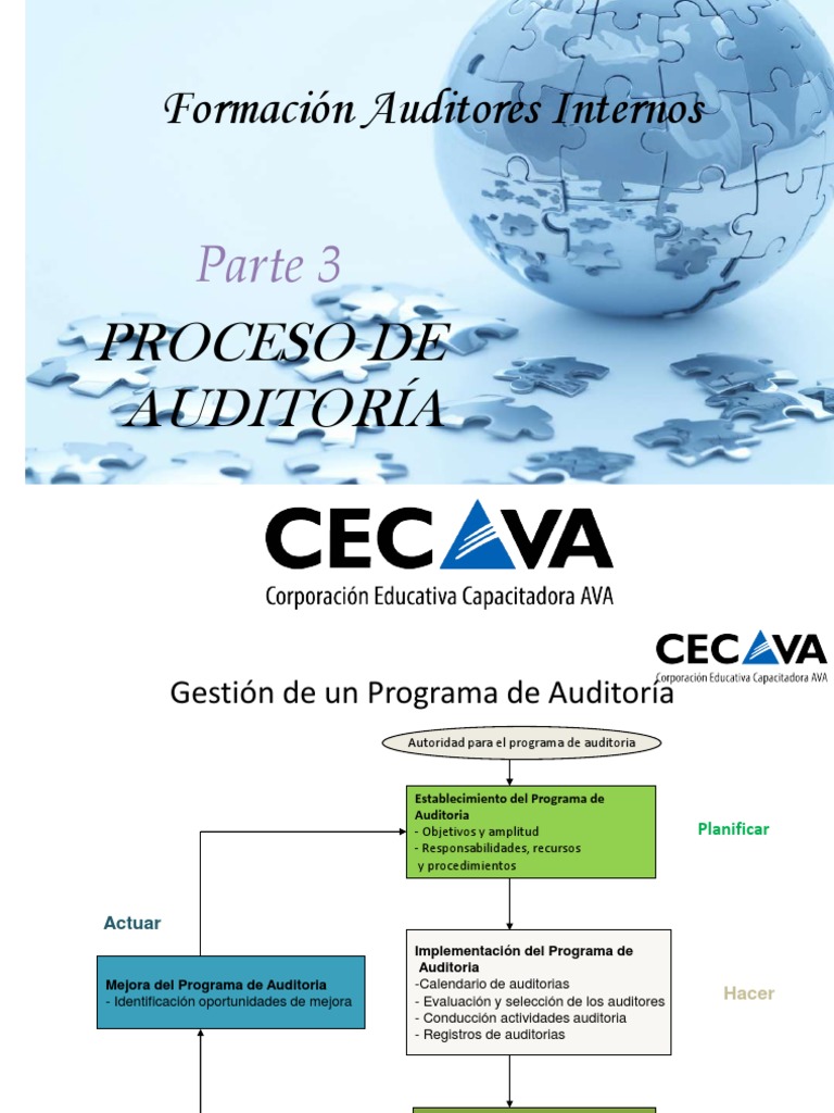 TEMA 2.3. El Proceso de Auditoria PDF | PDF | Auditoría | Contralor
