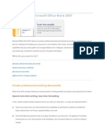 Create Professional-Looking Documents Share Documents Confidently Go Beyond Documents Recover From Computer Problems