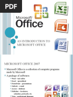 Introduction To Microsoft Office