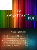 OM Swastyastu