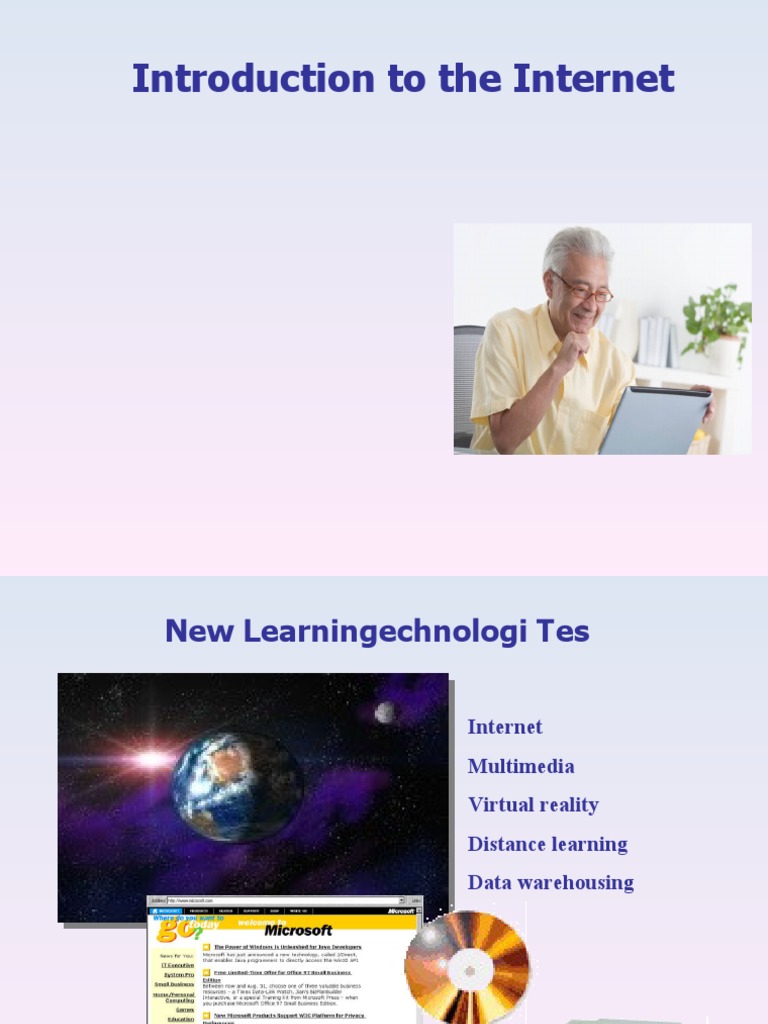 Introduction to the Internet Basics | PDF | World Wide Web | Internet & Web