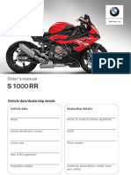 2019 S1000RR Owners Manual PDF