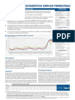 Boletín Empleo Nacional Trimestre Móvil Julio Agosto Septiembre 2020