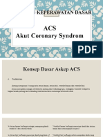 Asuhan Keperawatan Dasar: ACS Akut Coronary Syndrom