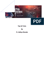 Book of Tips by Aditya Shende PDF